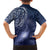 New Zealand Galaxy Fern Family Matching Puletasi and Hawaiian Shirt
