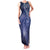 New Zealand Galaxy Fern Family Matching Tank Maxi Dress and Hawaiian Shirt