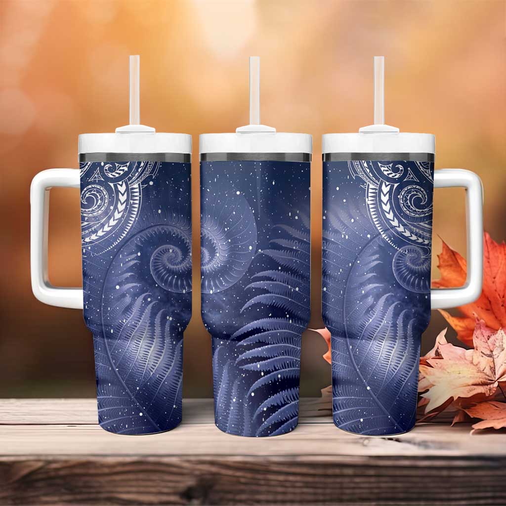 New Zealand Galaxy Fern Tumbler With Handle