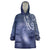 New Zealand Galaxy Fern Wearable Blanket Hoodie