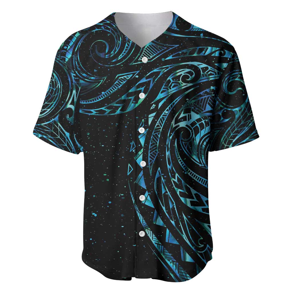 New Zealand Tribal Tattoo Baseball Jersey With Matariki Art