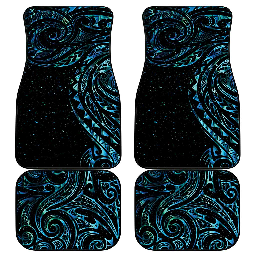 New Zealand Tribal Tattoo Car Mats With Matariki Art
