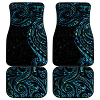 New Zealand Tribal Tattoo Car Mats With Matariki Art