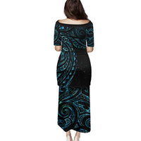 New Zealand Tribal Tattoo Family Matching Puletasi and Hawaiian Shirt With Matariki Art