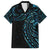 New Zealand Tribal Tattoo Family Matching Short Sleeve Bodycon Dress and Hawaiian Shirt With Matariki Art