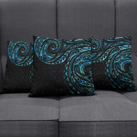 New Zealand Matariki Pillow Cover Galaxy Maori Tribal Tattoo - Polynesian Pride