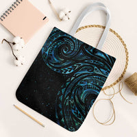 New Zealand Matariki Tote Bag Galaxy Maori Tribal Tattoo - Polynesian Pride