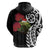 New Zealand Kakapo Christmas Hoodie Meri Kirihimete Pohutukawa Flowers