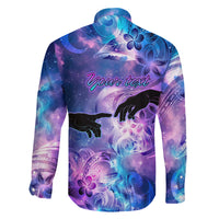 I Love You In Every Universe Personalised Family Matching Long Sleeve Bodycon Dress and Hawaiian Shirt Polynesian Pattern Galaxy Style LT9 - Polynesian Pride