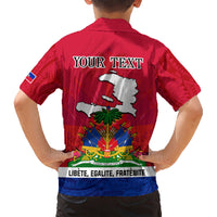 Haiti Independence Day Hawaiian Shirt Libete Egalite Fratenite Ayiti 1804 With Polynesian Pattern LT9 - Polynesian Pride