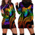 Personalised Its In My DNA Valentine Day Hoodie Dress Fingerprint Heart with Color Pride Flag LT9 - Polynesian Pride