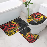 Papua New Guinea Tribal Tattoo Bathroom Set 50th Independence Anniversary - Polynesian Pride