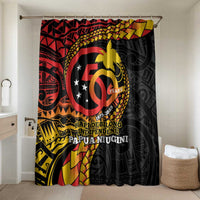 Papua New Guinea Tribal Tattoo Bathroom Set 50th Independence Anniversary - Polynesian Pride