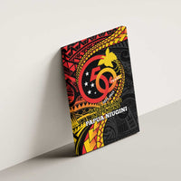 Papua New Guinea Tribal Tattoo Canvas Wall Art 50th Independence Anniversary