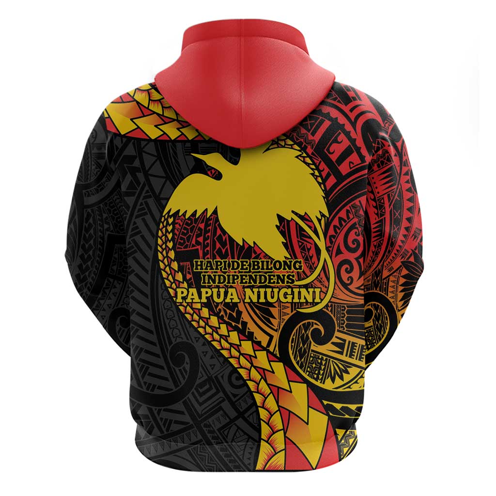 Papua New Guinea Tribal Tattoo Hoodie 50th Independence Anniversary