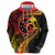 Papua New Guinea Tribal Tattoo Hoodie 50th Independence Anniversary