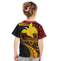 Papua New Guinea Tribal Tattoo Kid T Shirt 50th Independence Anniversary