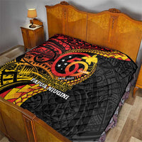 Papua New Guinea Tribal Tattoo Quilt 50th Independence Anniversary