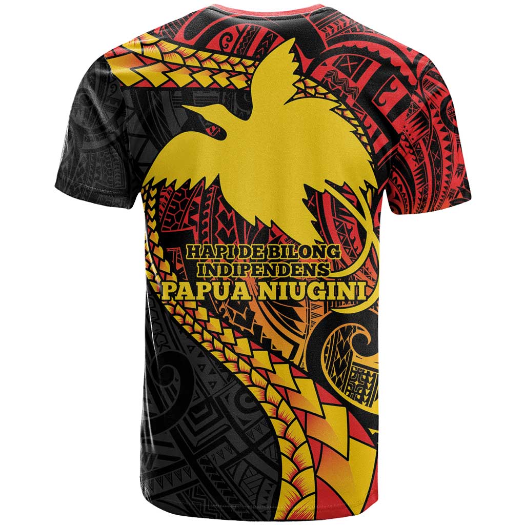 Papua New Guinea Tribal Tattoo T Shirt 50th Independence Anniversary