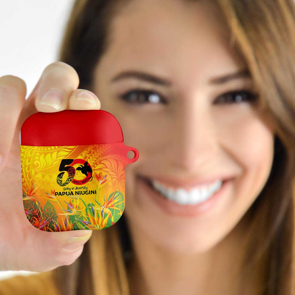 Papua New Guinea Unity in Diversity AirPods Case 50th Indipendens Papua Niugini - Polynesian Pride