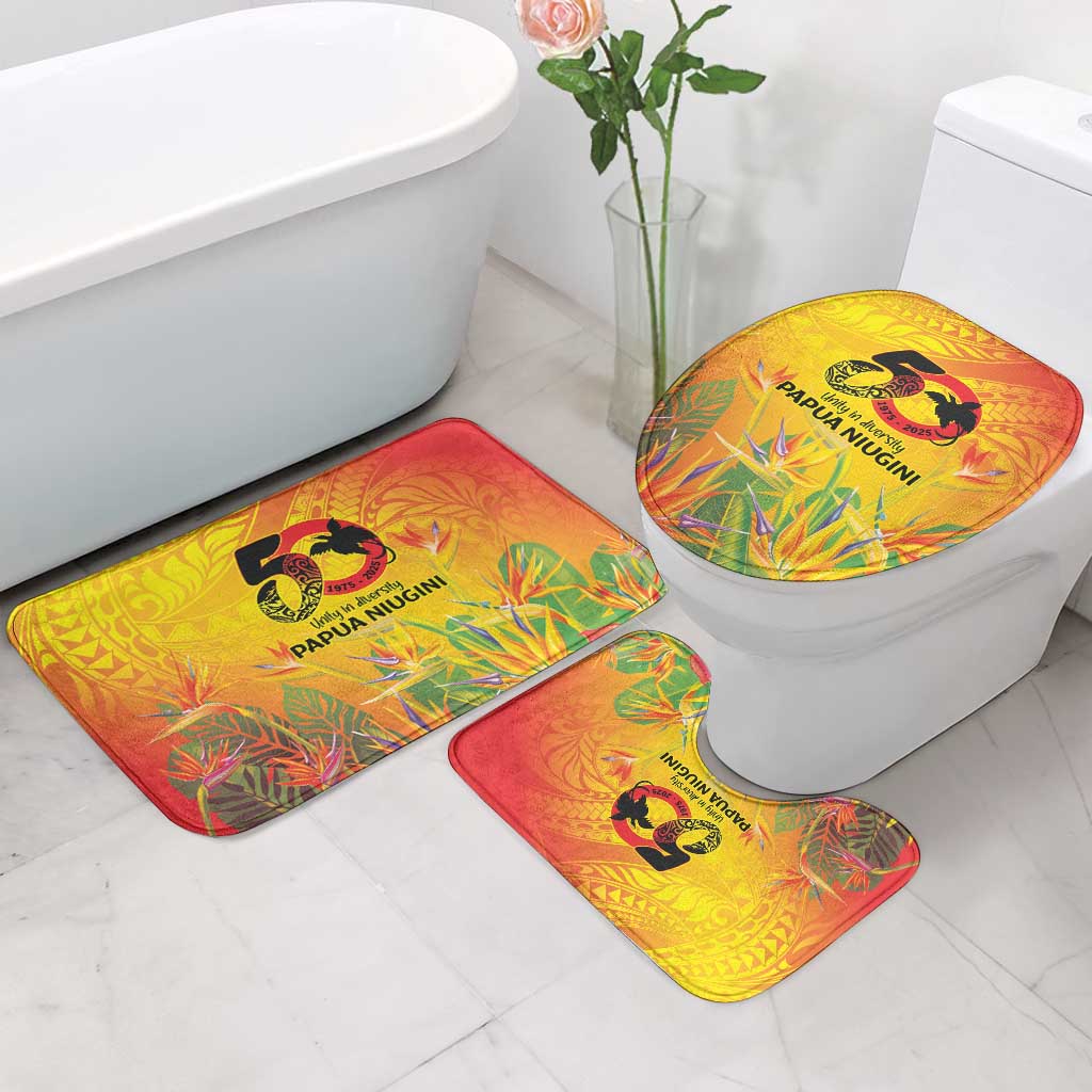 Papua New Guinea Unity in Diversity Bathroom Set 50th Indipendens Papua Niugini - Polynesian Pride