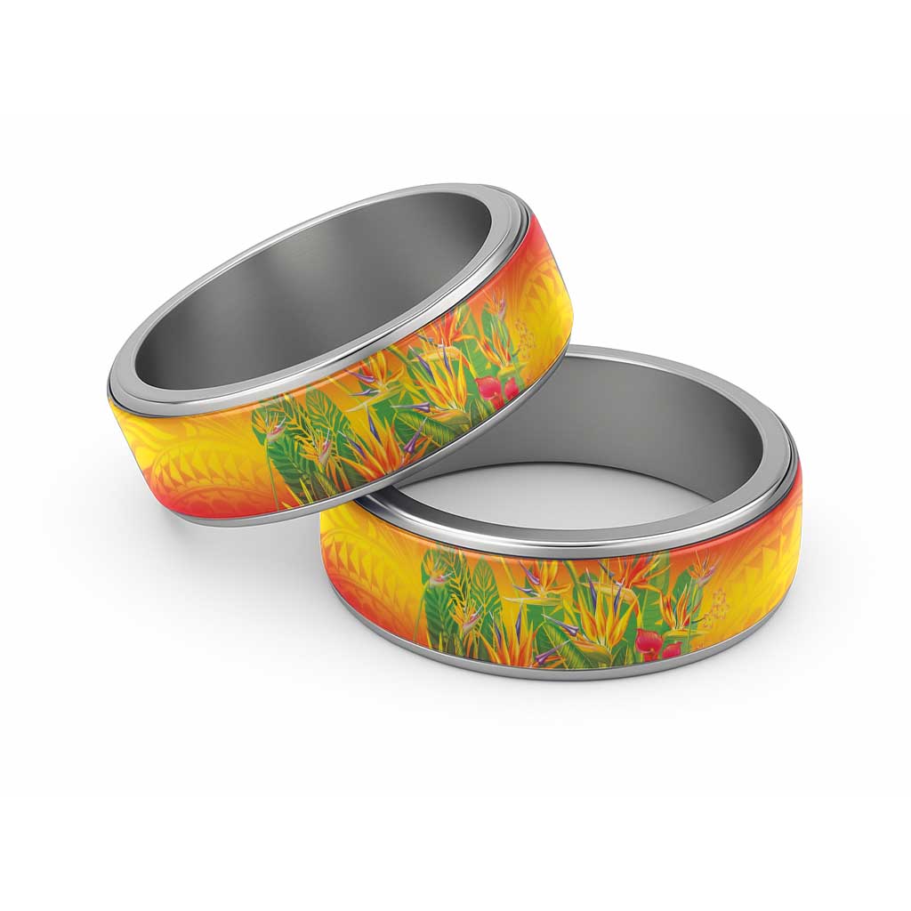 Papua New Guinea Unity in Diversity Classic Ring 50th Indipendens Papua Niugini - Polynesian Pride