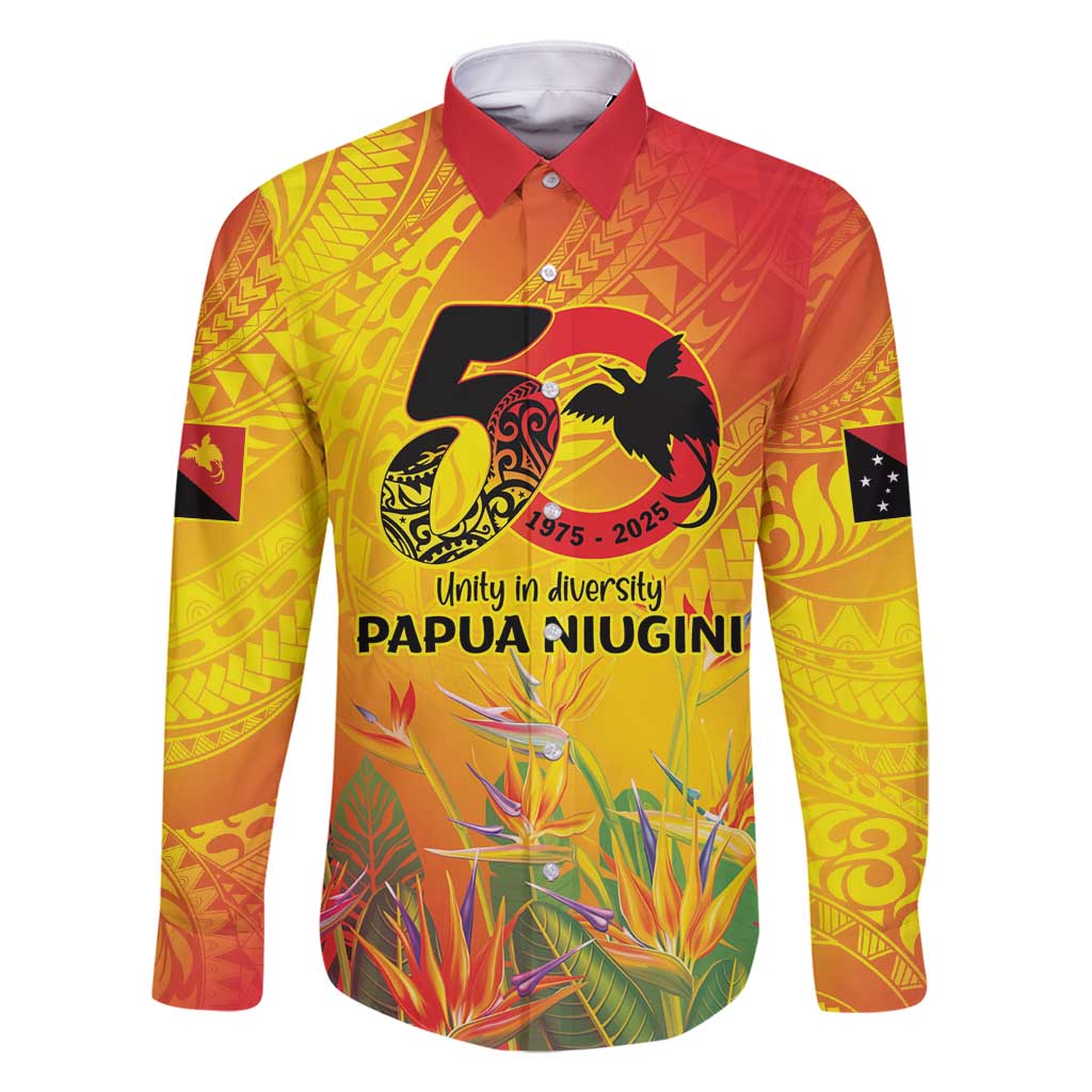 Papua New Guinea Unity in Diversity Family Matching Long Sleeve Bodycon Dress and Hawaiian Shirt 50th Indipendens Papua Niugini