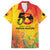 Papua New Guinea Unity in Diversity Family Matching Tank Maxi Dress and Hawaiian Shirt 50th Indipendens Papua Niugini