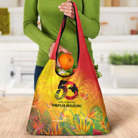 Papua New Guinea Unity in Diversity Grocery Bag 50th Indipendens Papua Niugini