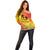 Papua New Guinea Unity in Diversity Off Shoulder Sweater 50th Indipendens Papua Niugini