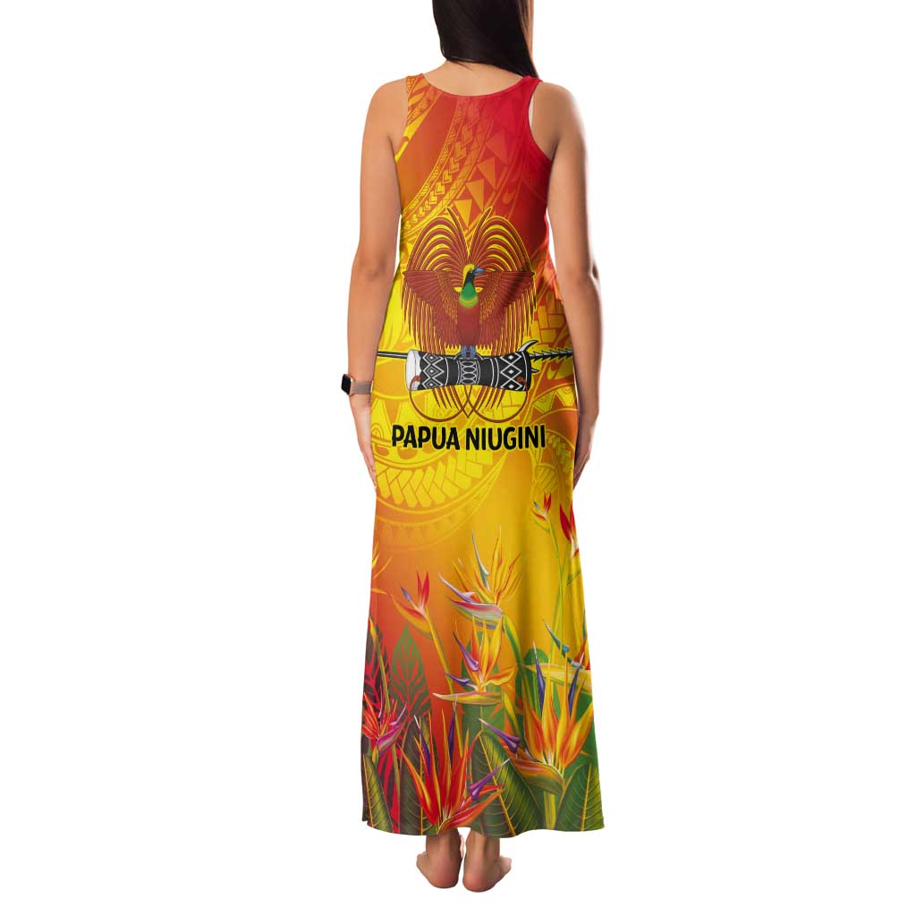 Papua New Guinea Unity in Diversity Tank Maxi Dress 50th Indipendens Papua Niugini