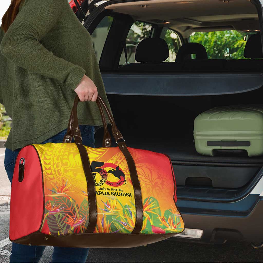 Papua New Guinea Unity in Diversity Travel Bag 50th Indipendens Papua Niugini - Polynesian Pride