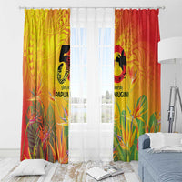 Papua New Guinea Unity in Diversity Window Curtain 50th Indipendens Papua Niugini