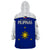 Philippines Concept Home Football Wearable Blanket Hoodie Pilipinas Flag White Style 2023 LT9 - Polynesian Pride