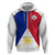 (Custom Text and Number) Philippines Concept Home Football Hoodie Pilipinas Flag White Style 2023 LT9 Zip Hoodie White - Polynesian Pride