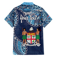 Personalised Fiji 54th Anniversary Family Matching Puletasi and Hawaiian Shirt Siga Ni Bula Galala Marautaki O Viti LT9 - Polynesian Pride