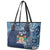 Personalised Fiji 54th Anniversary Leather Tote Bag Siga Ni Bula Galala Marautaki O Viti LT9