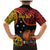 Personalised Papua New Guinea 49th Anniversary Family Matching Mermaid Dress and Hawaiian Shirt Hapi De bilong Indipendens Papua Niugini