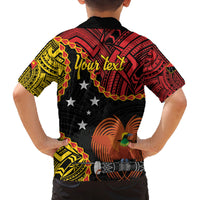 Personalised Papua New Guinea 49th Anniversary Family Matching Puletasi and Hawaiian Shirt Hapi De bilong Indipendens Papua Niugini LT9 - Polynesian Pride