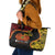 Personalised Papua New Guinea 49th Anniversary Leather Tote Bag Hapi De bilong Indipendens Papua Niugini