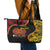 Personalised Papua New Guinea 49th Anniversary Leather Tote Bag Hapi De bilong Indipendens Papua Niugini