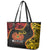 Personalised Papua New Guinea 49th Anniversary Leather Tote Bag Hapi De bilong Indipendens Papua Niugini