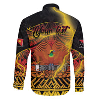 Personalised Papua New Guinea 49th Anniversary Family Matching Puletasi and Hawaiian Shirt Bird of Paradise Unity In Diversity LT9 - Polynesian Pride