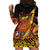 Personalised Papua New Guinea 49th Anniversary Hoodie Dress Bird of Paradise Unity In Diversity