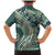 Hawaiian Hibiscus Tribal Vintage Motif Family Matching Mermaid Dress and Hawaiian Shirt Ver 1