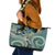 Hawaiian Hibiscus Tribal Vintage Motif Leather Tote Bag Ver 1