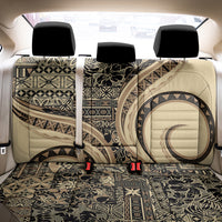 Hawaiian Hibiscus Tribal Vintage Motif Back Car Seat Cover Ver 2