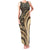 Hawaiian Hibiscus Tribal Vintage Motif Family Matching Tank Maxi Dress and Hawaiian Shirt Ver 2