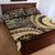 Hawaiian Hibiscus Tribal Vintage Motif Quilt Bed Set Ver 2