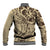 Hawaiian Hibiscus Tribal Vintage Motif Baseball Jacket Ver 3
